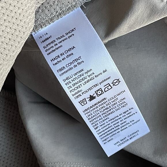 Eddie Bauer Summer Trail Cargo Shorts Size 16 Hiking Camping NWT - Picture 7 of 8